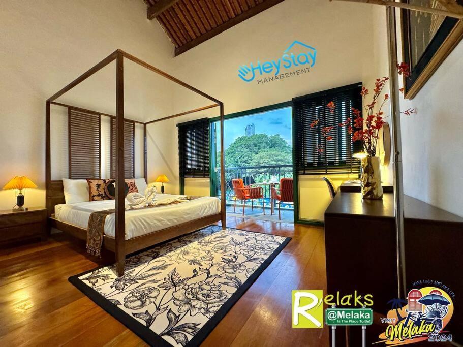 Heritage House 16Pax Riverview 3 Mins Walkjonker Villa Malacca Bagian luar foto