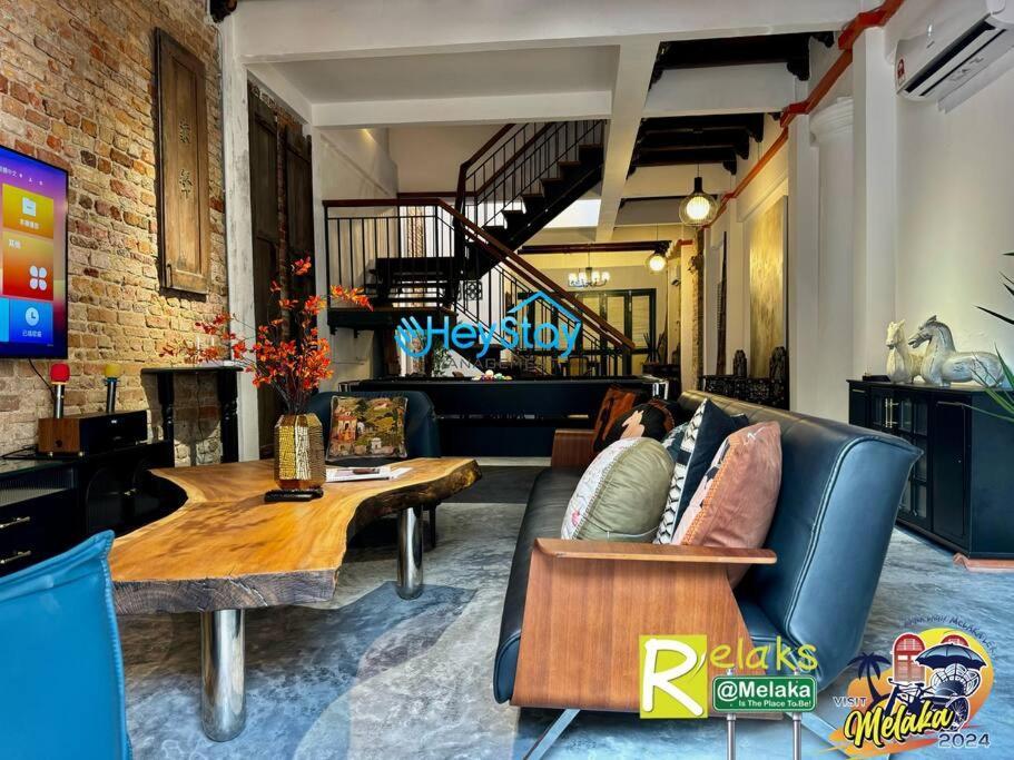 Heritage House 16Pax Riverview 3 Mins Walkjonker Villa Malacca Bagian luar foto