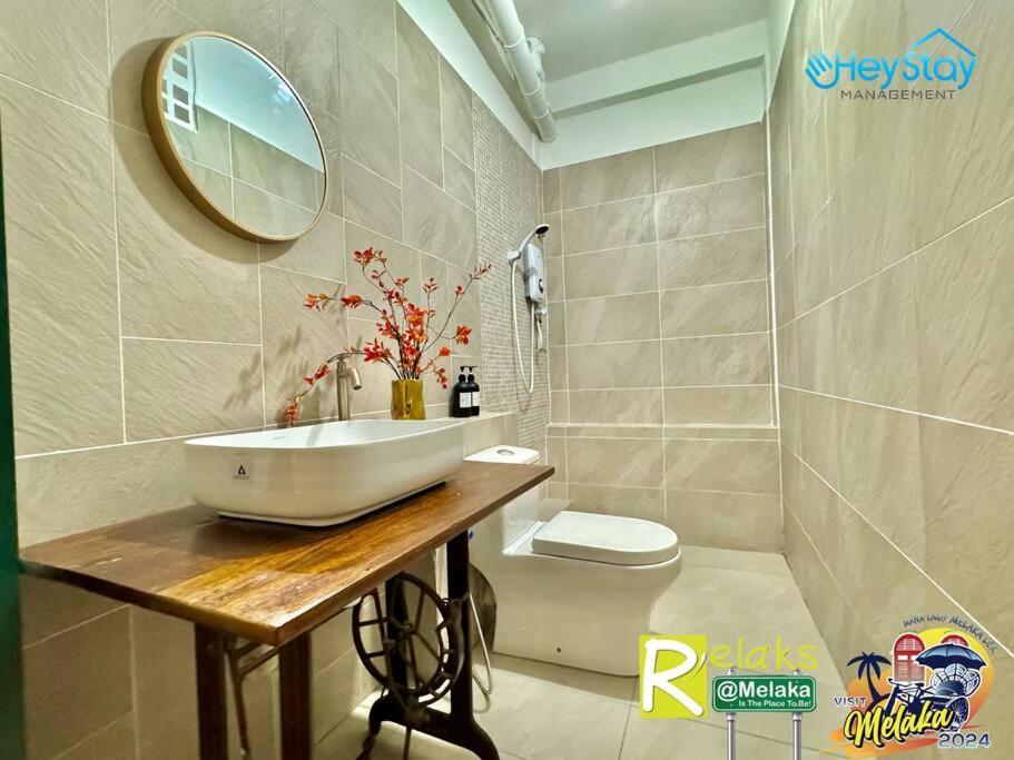 Heritage House 16Pax Riverview 3 Mins Walkjonker Villa Malacca Bagian luar foto