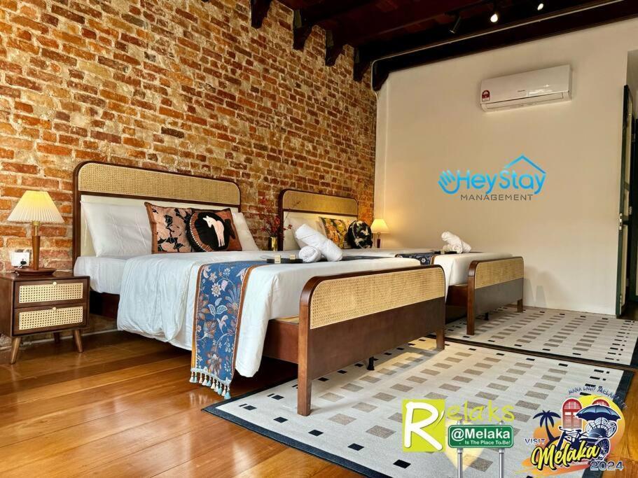 Heritage House 16Pax Riverview 3 Mins Walkjonker Villa Malacca Bagian luar foto