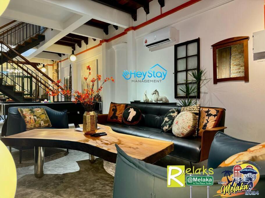 Heritage House 16Pax Riverview 3 Mins Walkjonker Villa Malacca Bagian luar foto