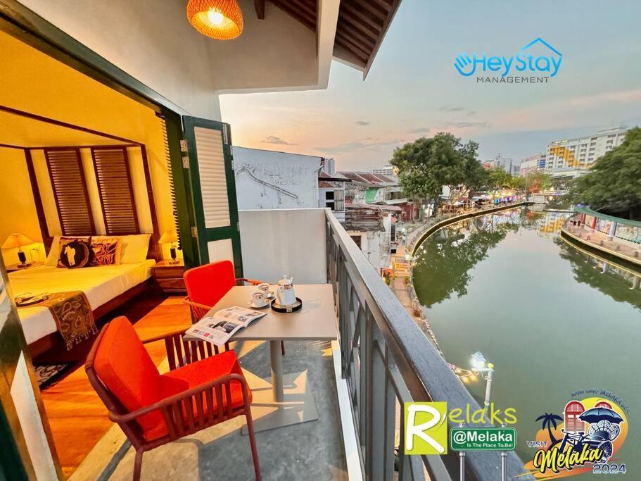 Heritage House 16Pax Riverview 3 Mins Walkjonker Villa Malacca Bagian luar foto