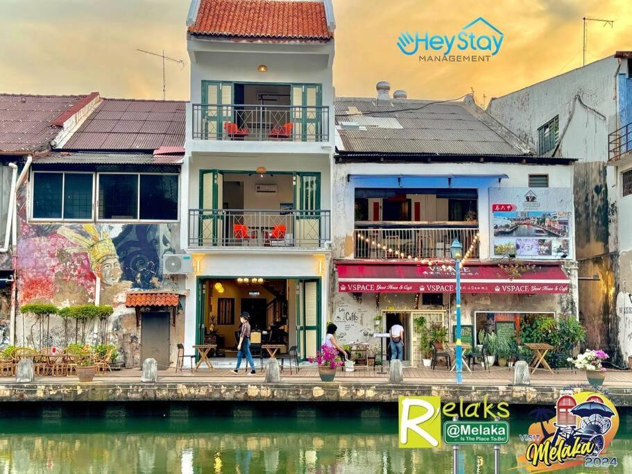 Heritage House 16Pax Riverview 3 Mins Walkjonker Villa Malacca Bagian luar foto