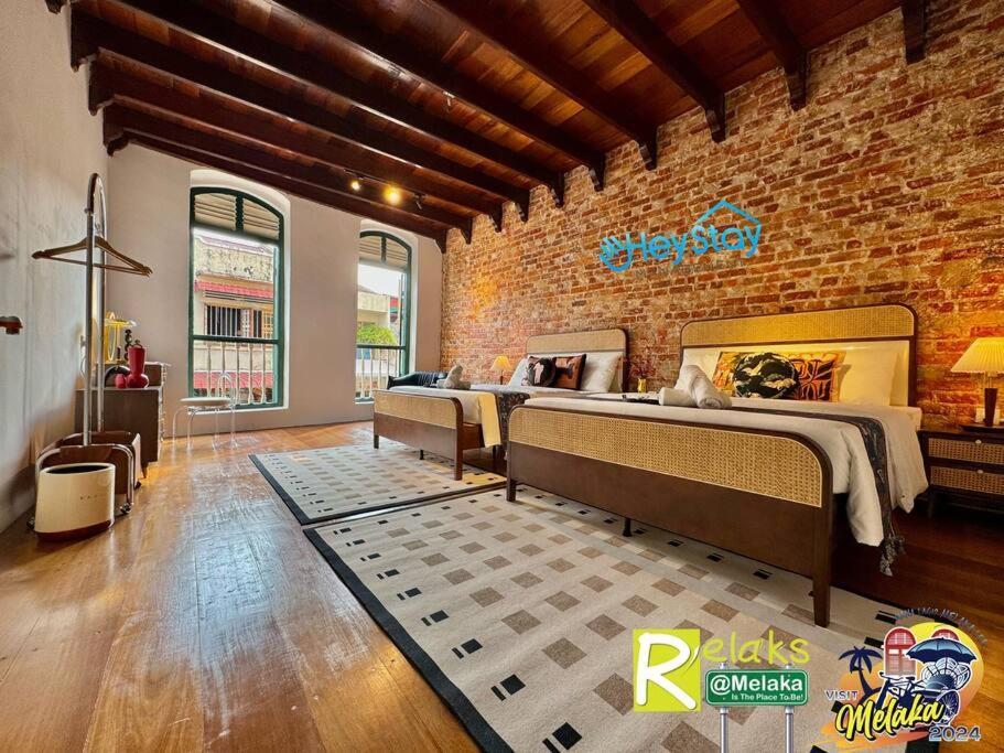 Heritage House 16Pax Riverview 3 Mins Walkjonker Villa Malacca Bagian luar foto